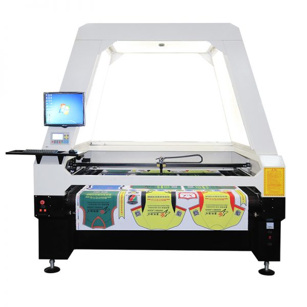 Fabric laser burning machine